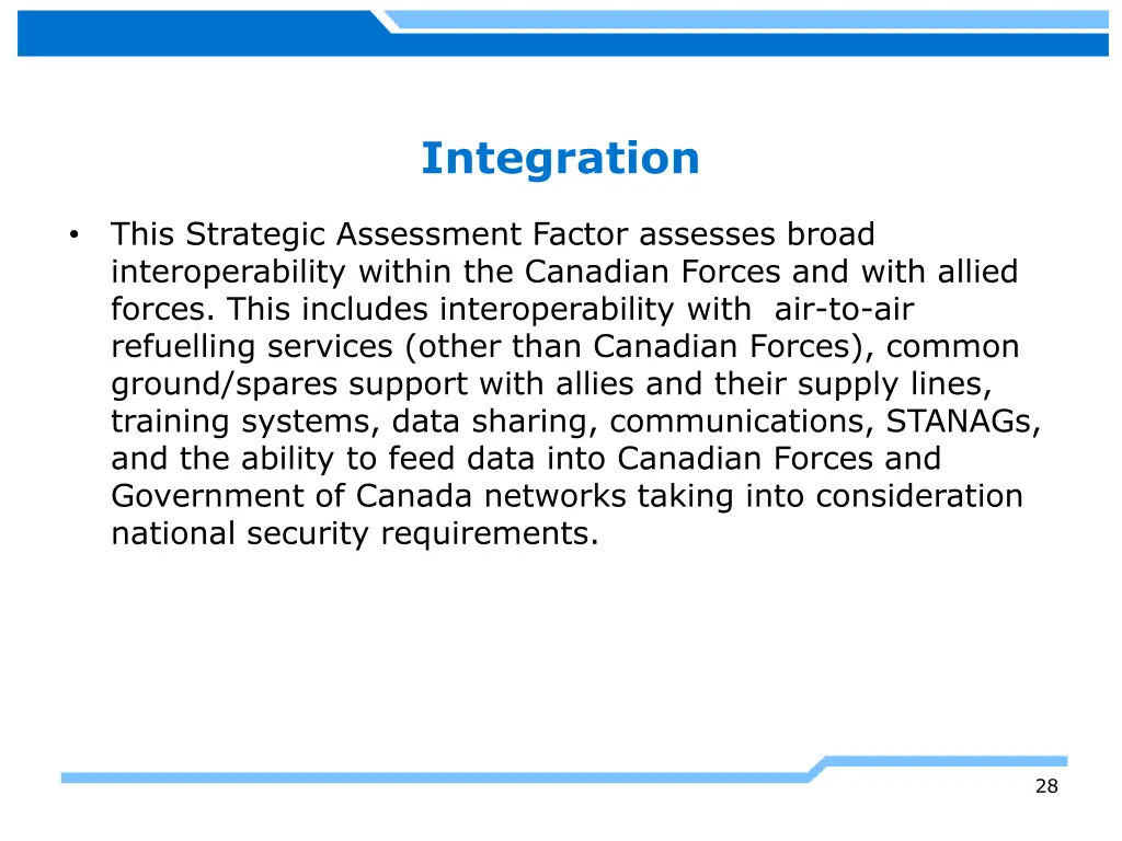 integration
