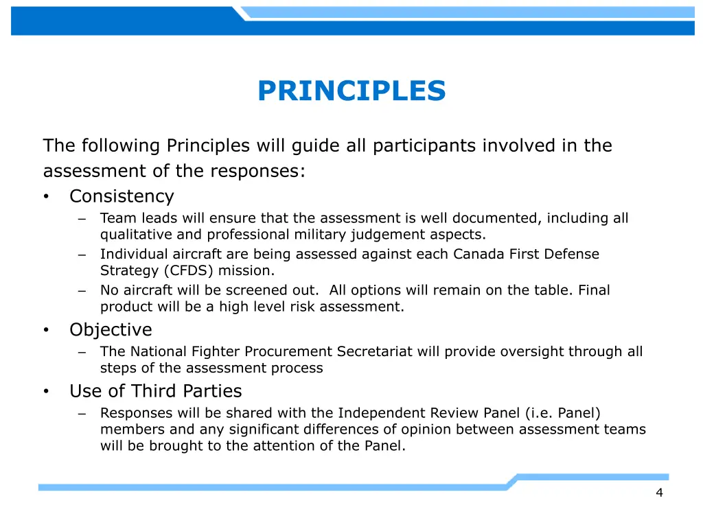 principles