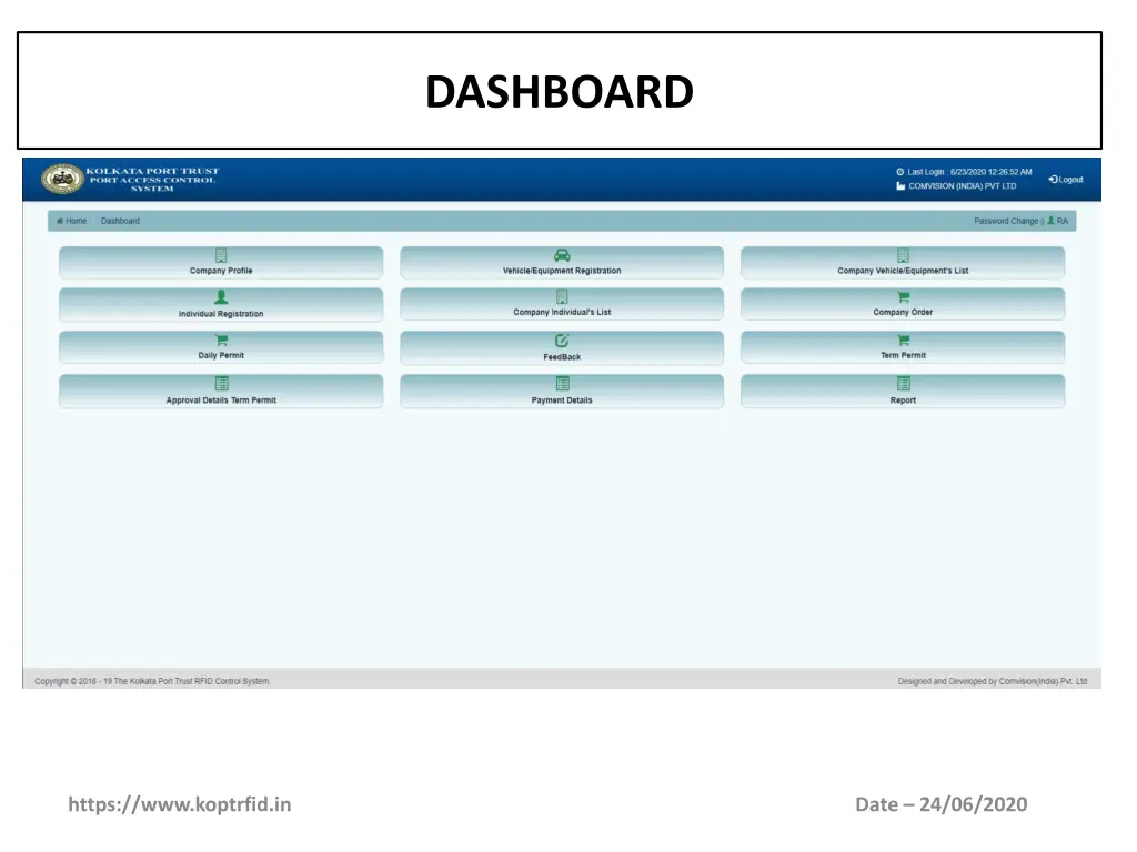 dashboard