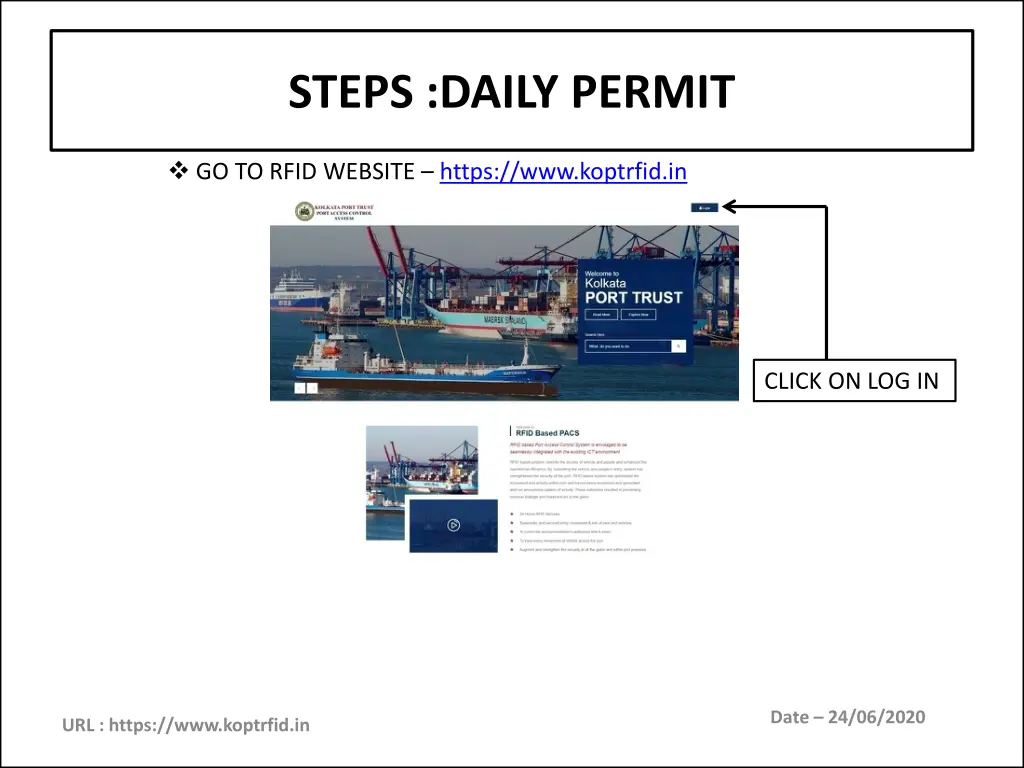 steps daily permit