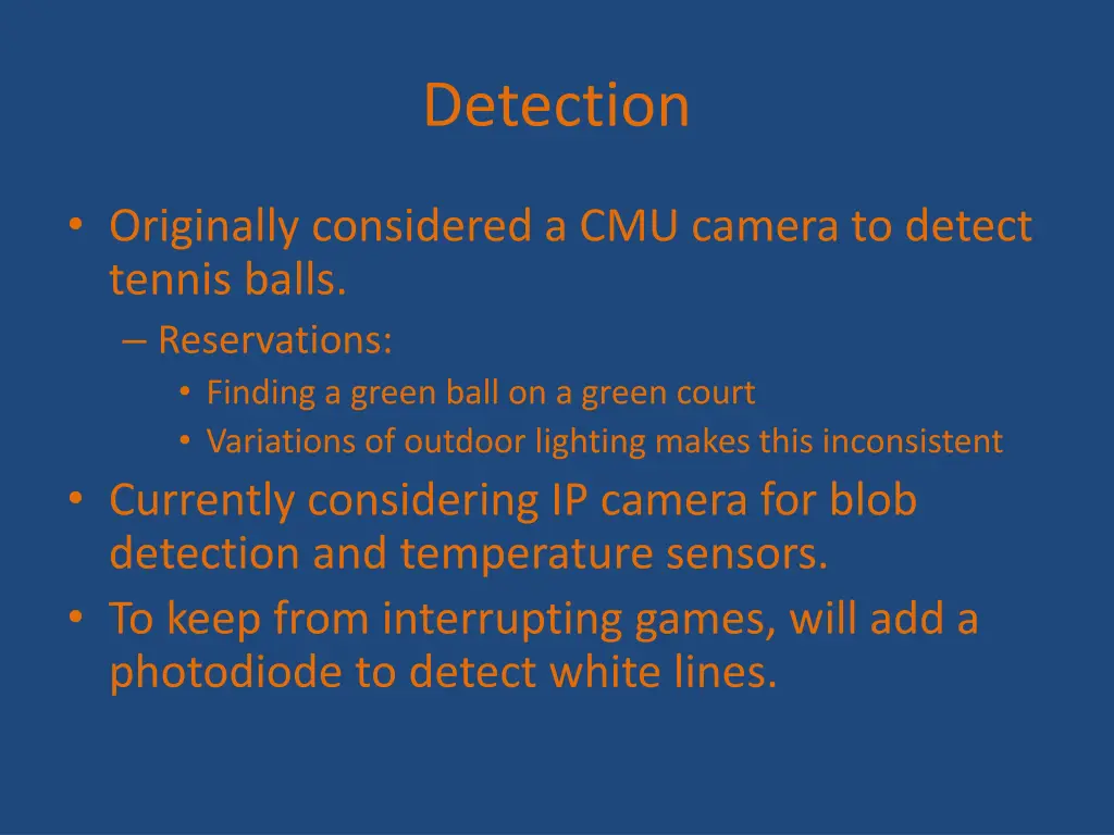 detection