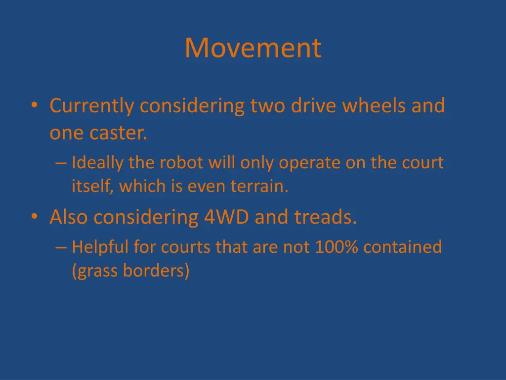 movement