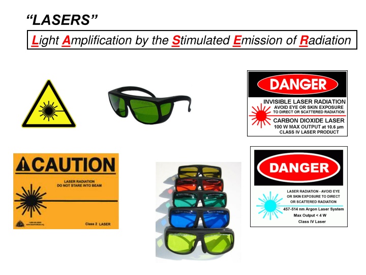 lasers l ight a mplification by the s timulated