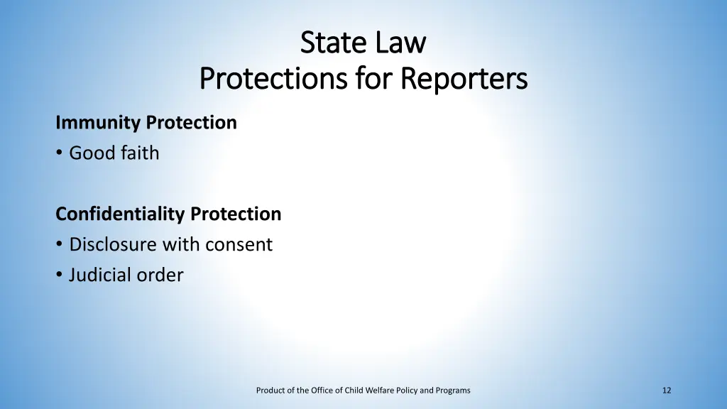 state law state law 5