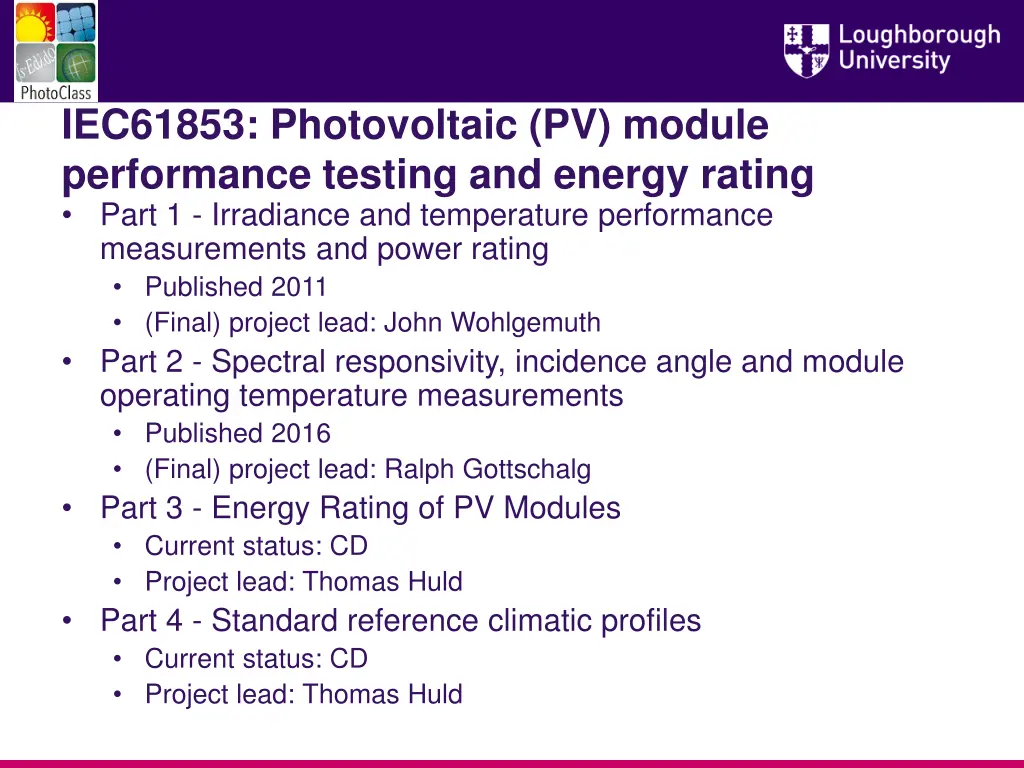 iec61853 photovoltaic pv module performance