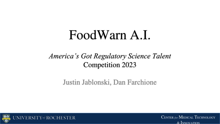 foodwarn a i
