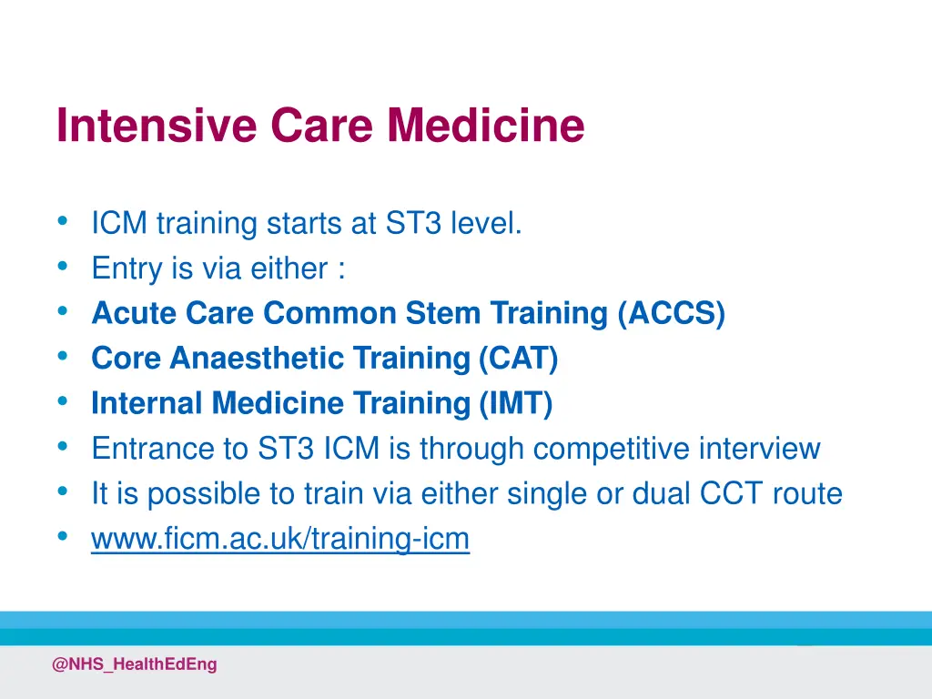intensive care medicine