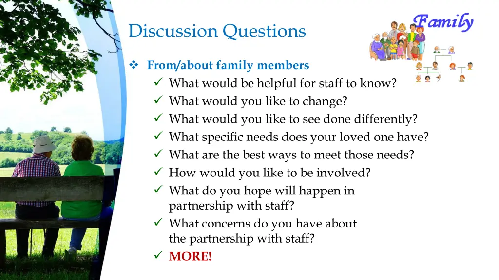 discussion questions