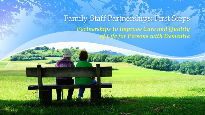 family staff partnerships first steps