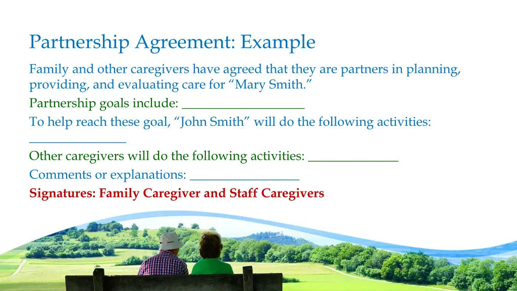 partnership agreement example
