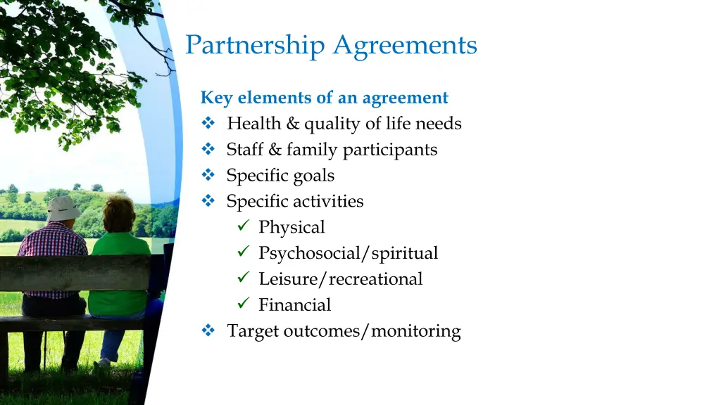 partnership agreements 1