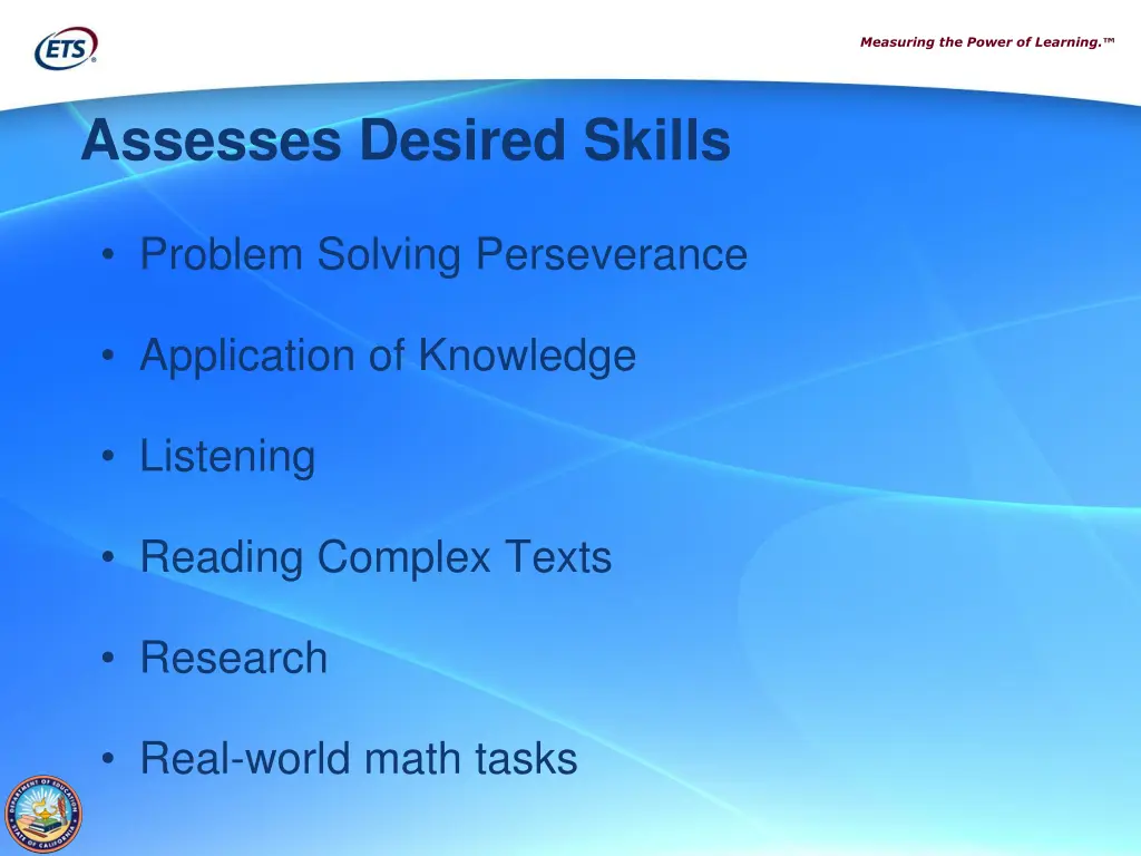 measuring the power of learning 7
