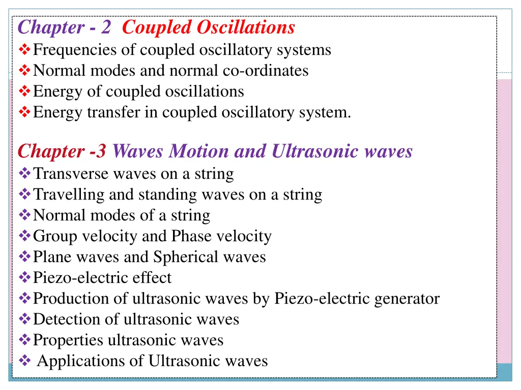 chapter 2 coupled oscillations frequencies