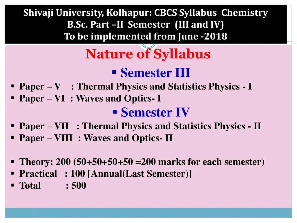 shivaji university kolhapur cbcs syllabus