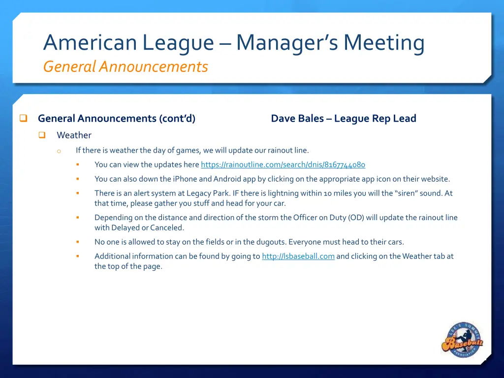 american league manager s meeting general 2