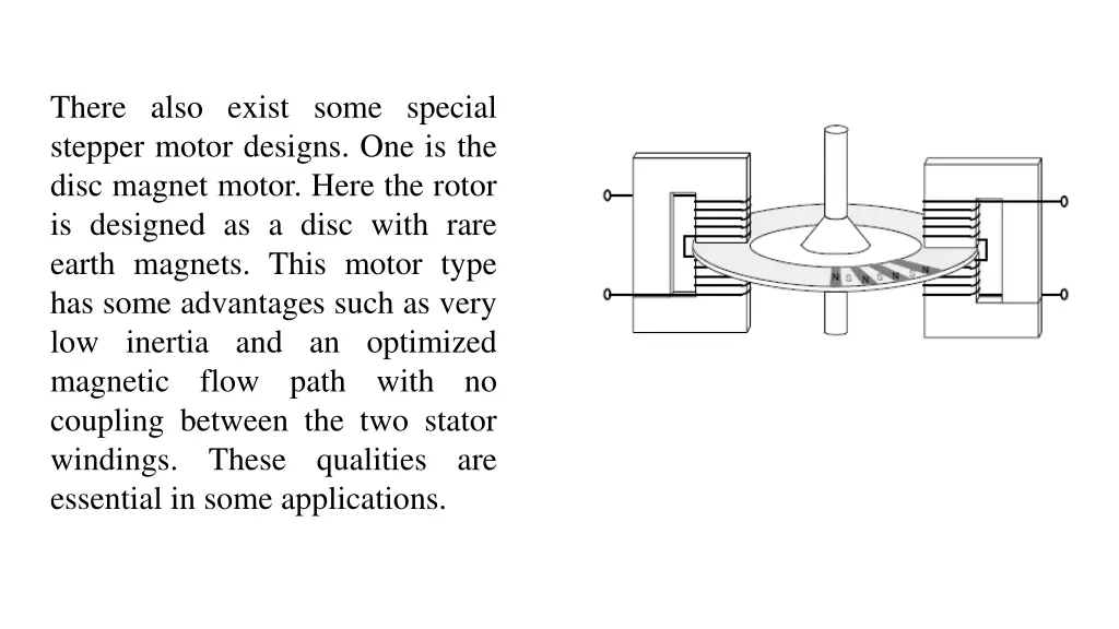 there also exist some special stepper motor