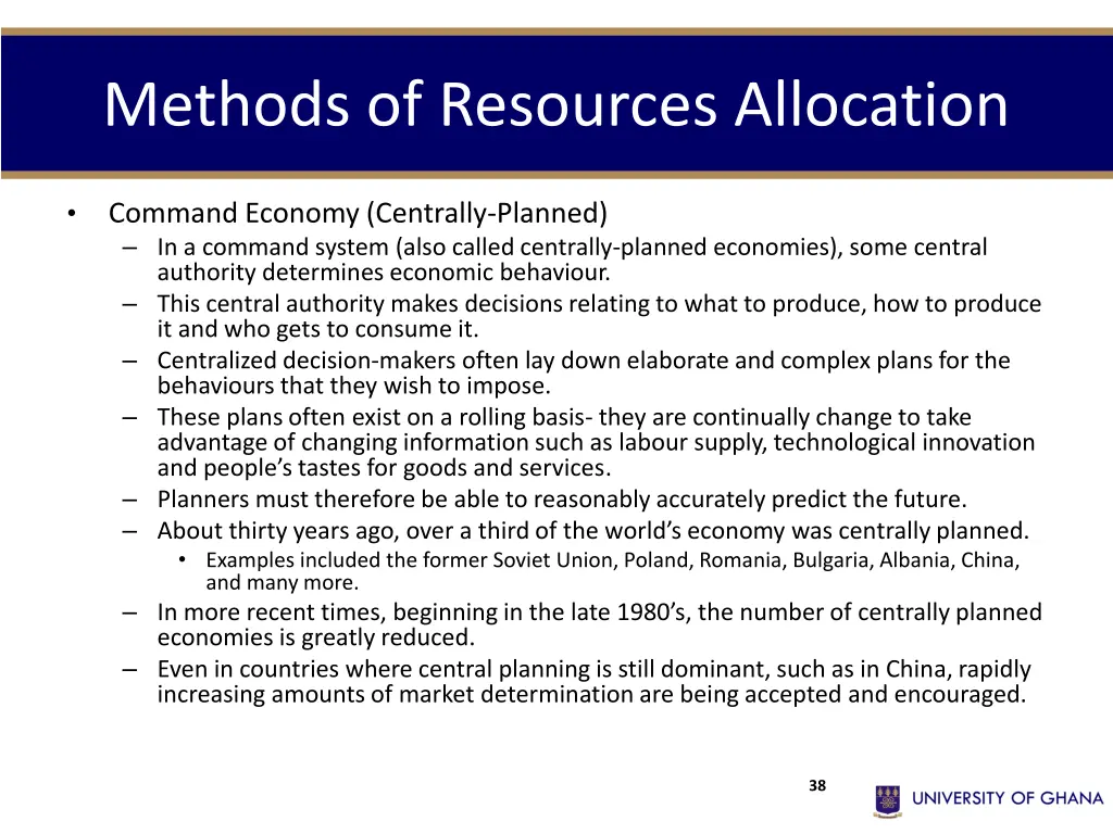 methods of resources allocation 3