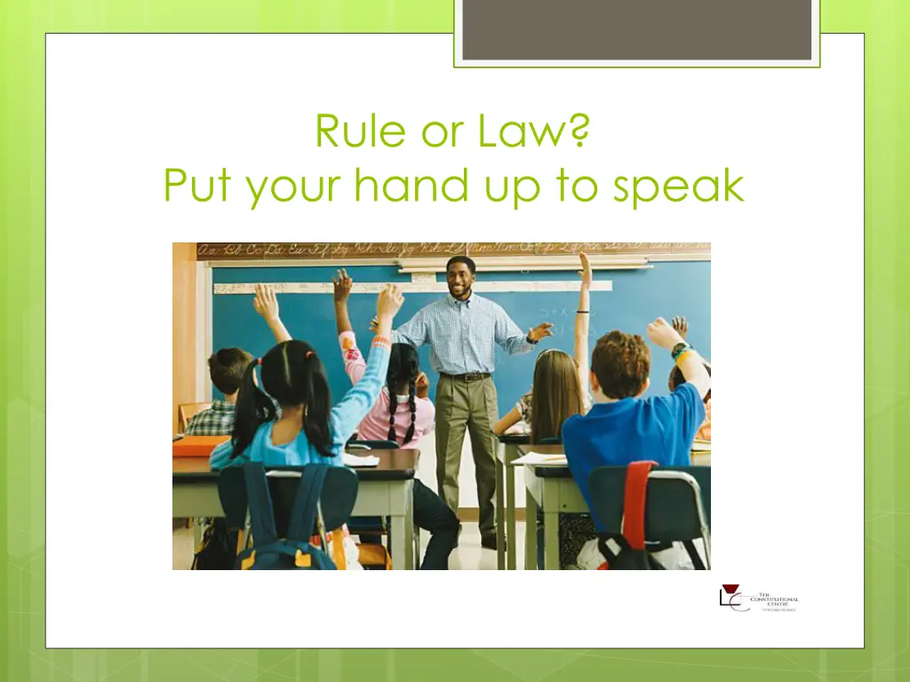 rule or law