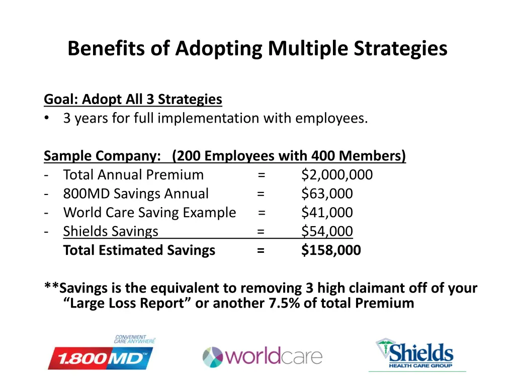 benefits of adopting multiple strategies