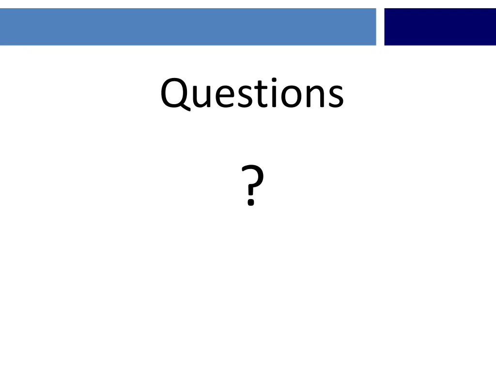 questions