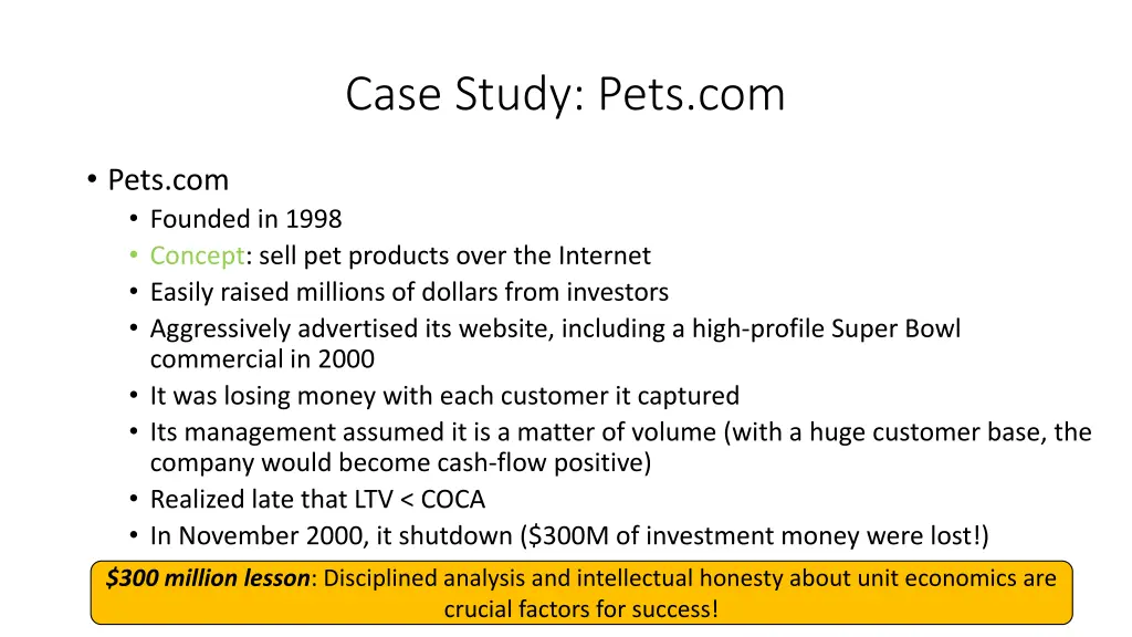 case study pets com