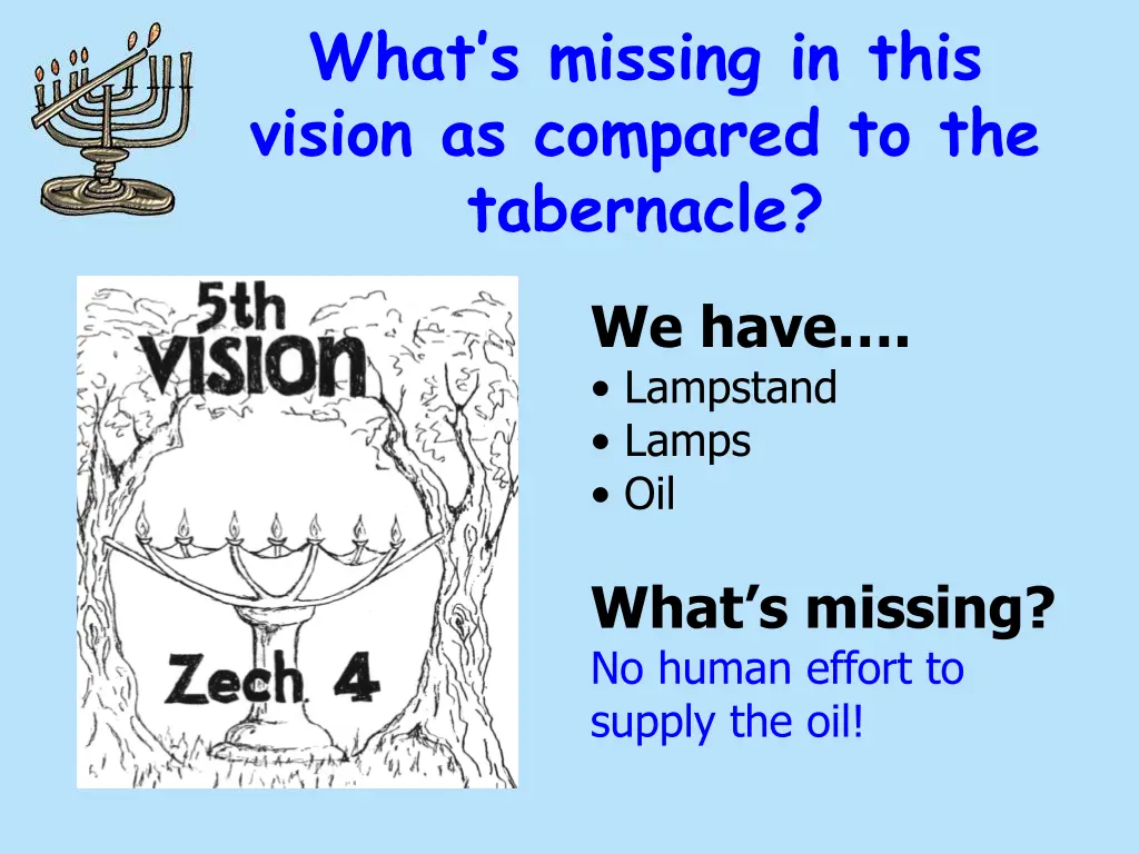 what s missing in this vision as compared