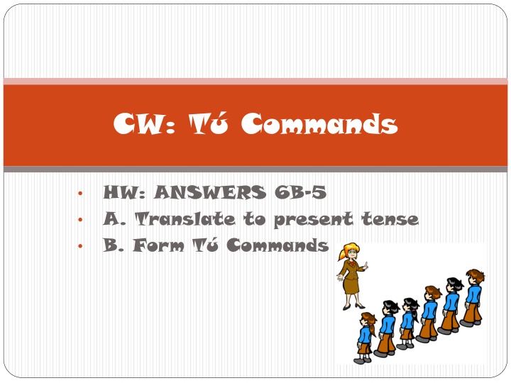 cw t commands