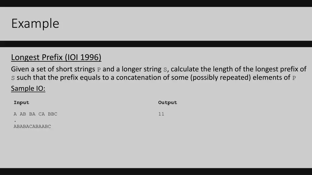 example 1