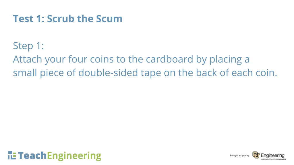 test 1 scrub the scum 1