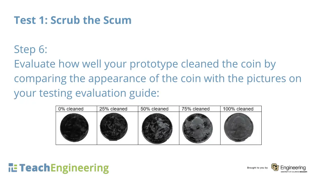 test 1 scrub the scum 14