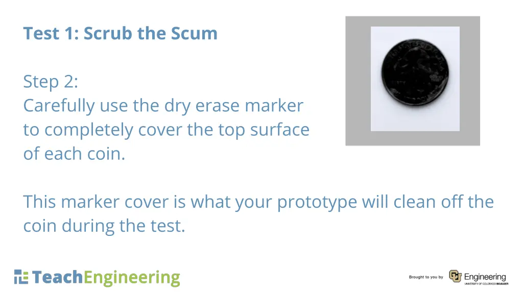 test 1 scrub the scum 2