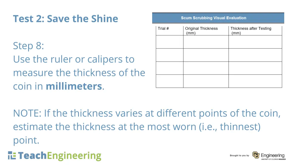 test 2 save the shine 8