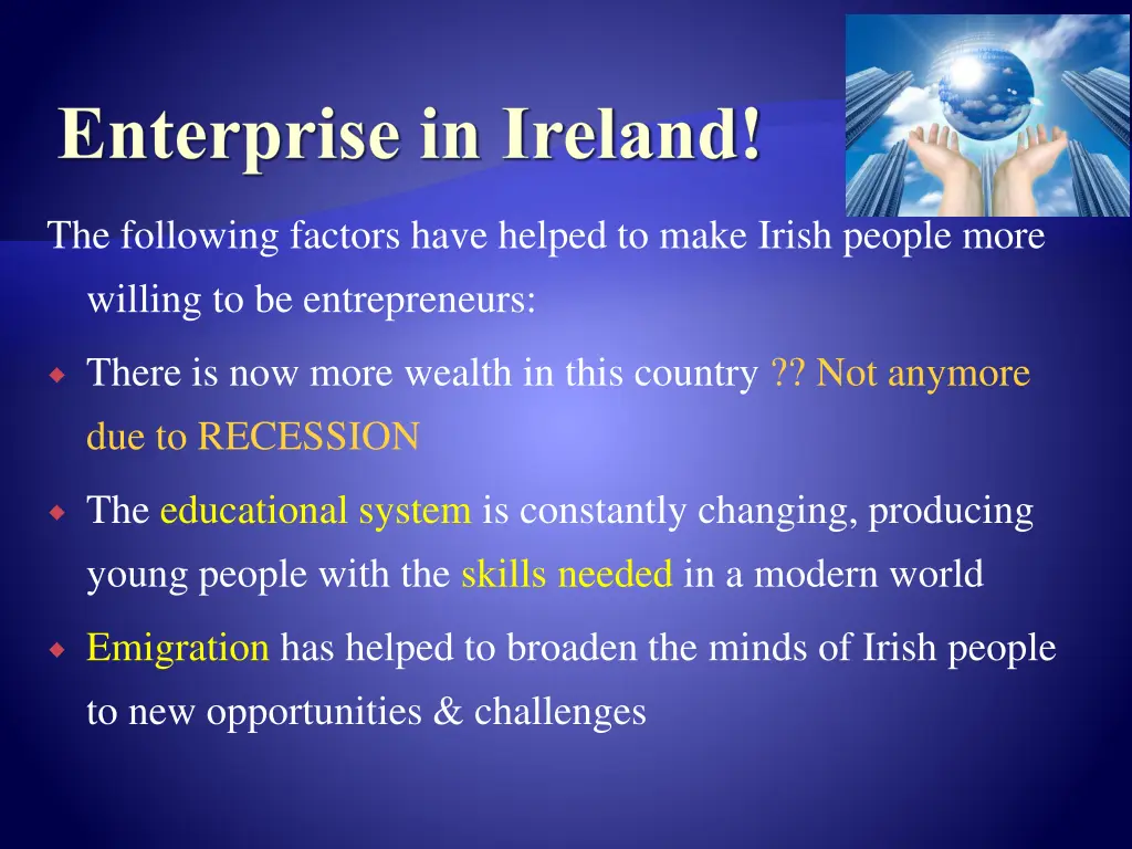 enterprise in ireland