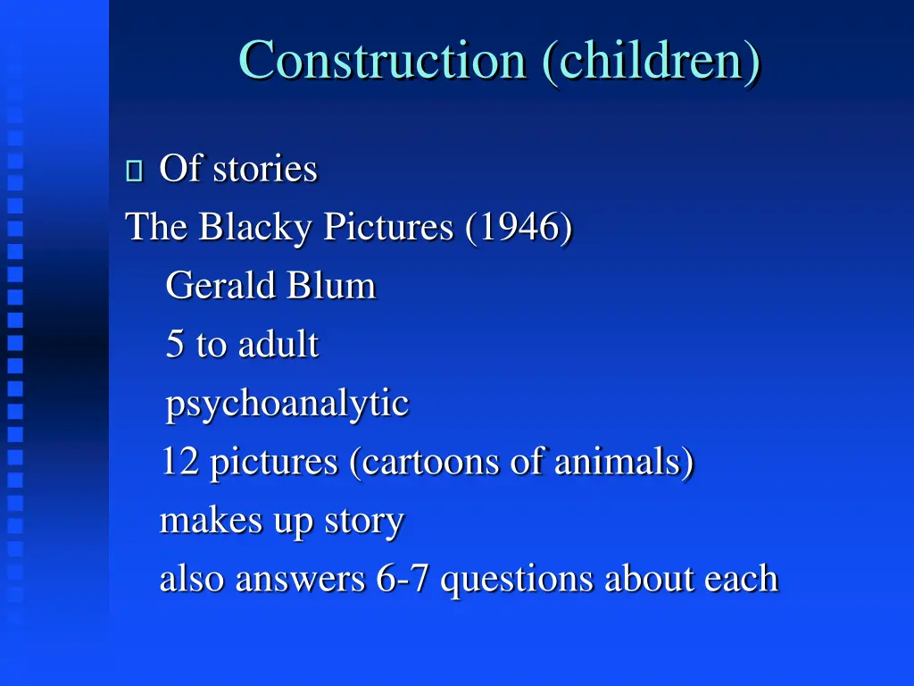 construction children