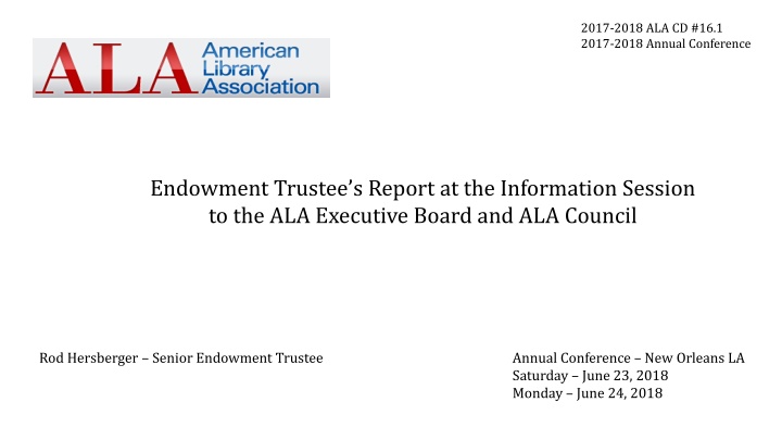 2017 2018 ala cd 16 1 2017 2018 annual conference
