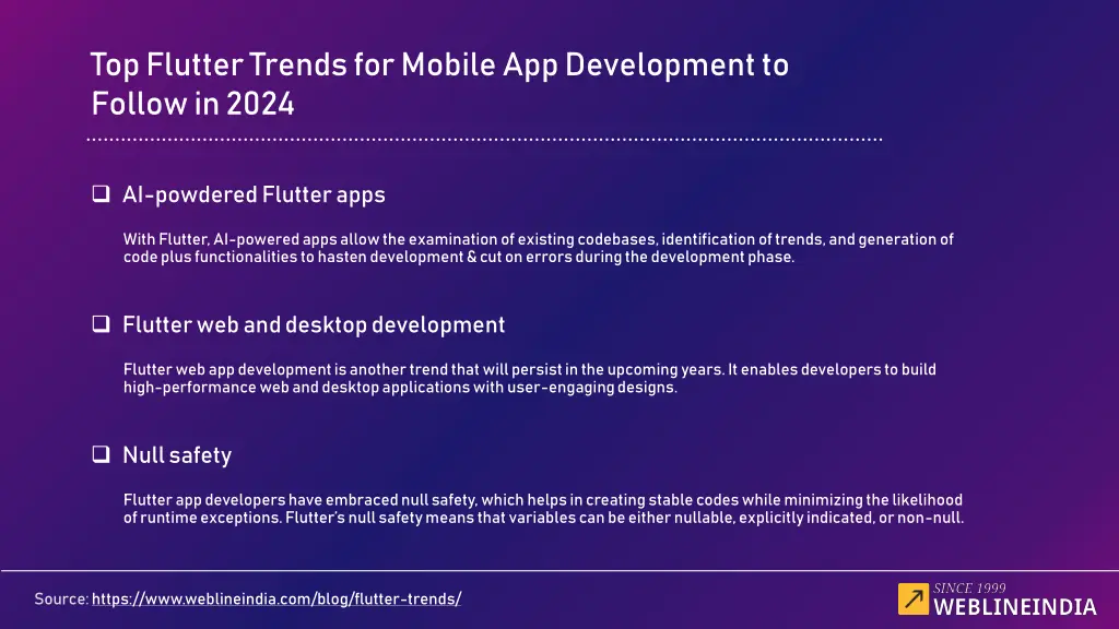 top flutter trends for mobile app development