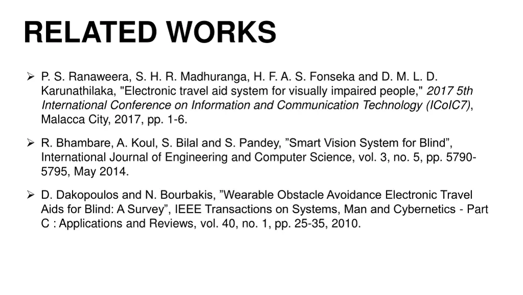 related works