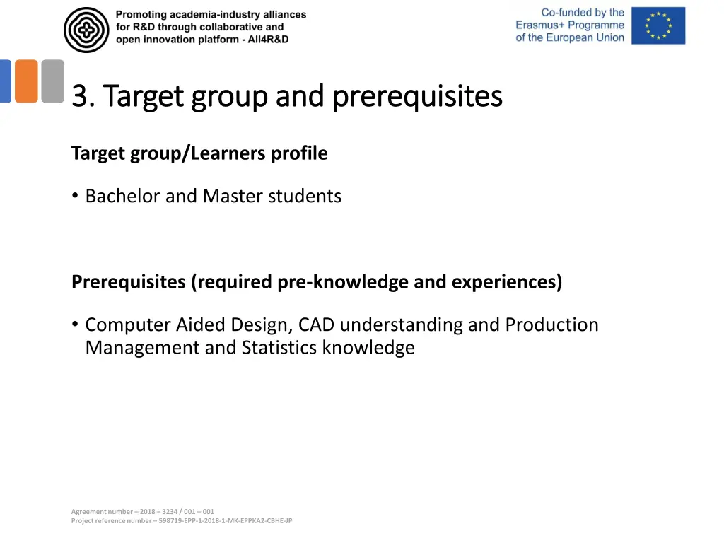 3 target group 3 target group and