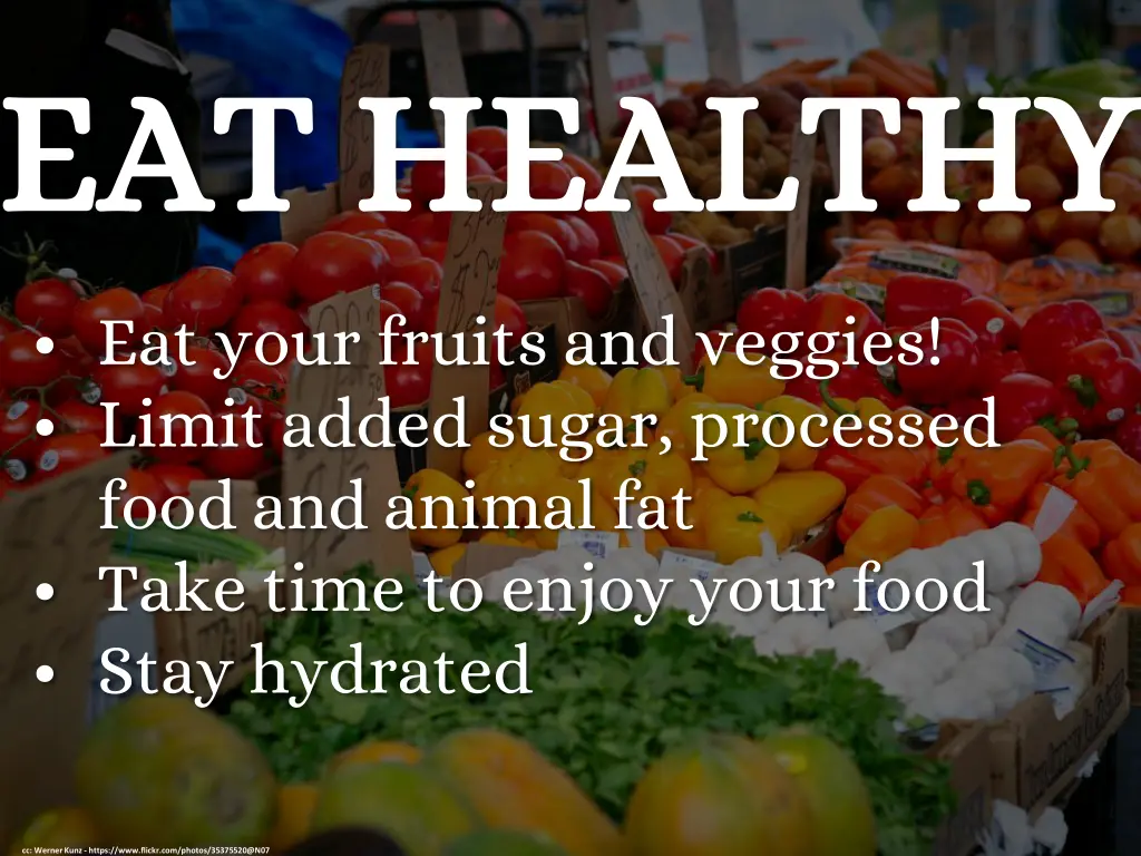 eat healthy eat healthy
