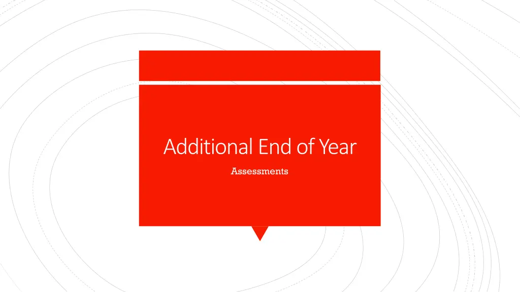 additional end of year