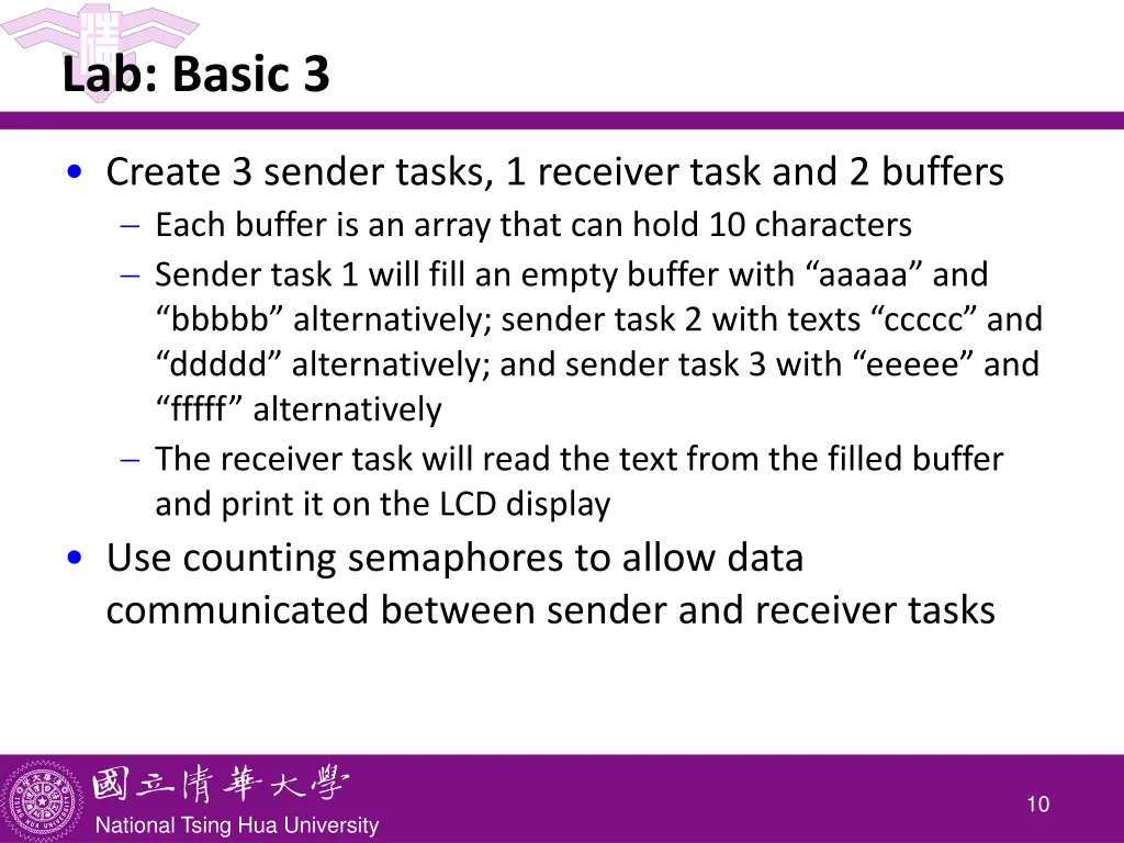 lab basic 3