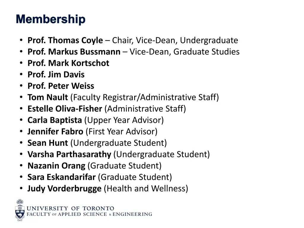 membership