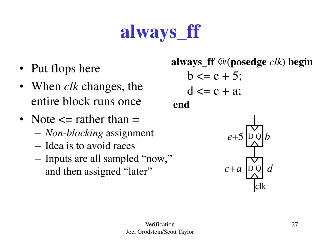 always ff
