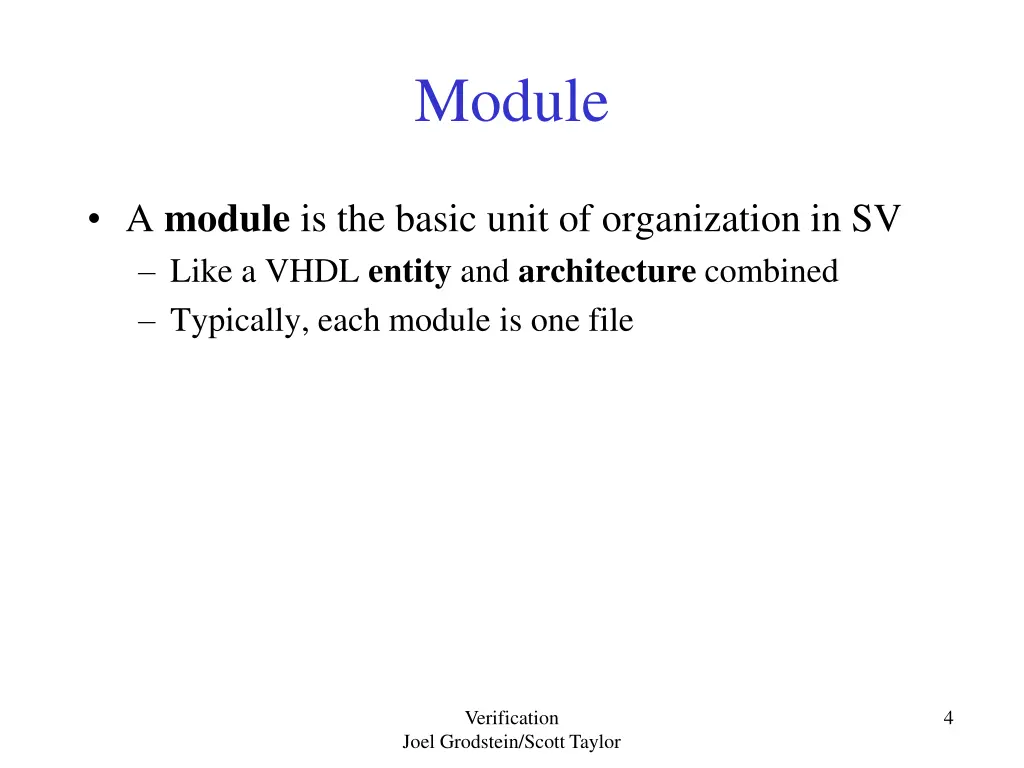 module