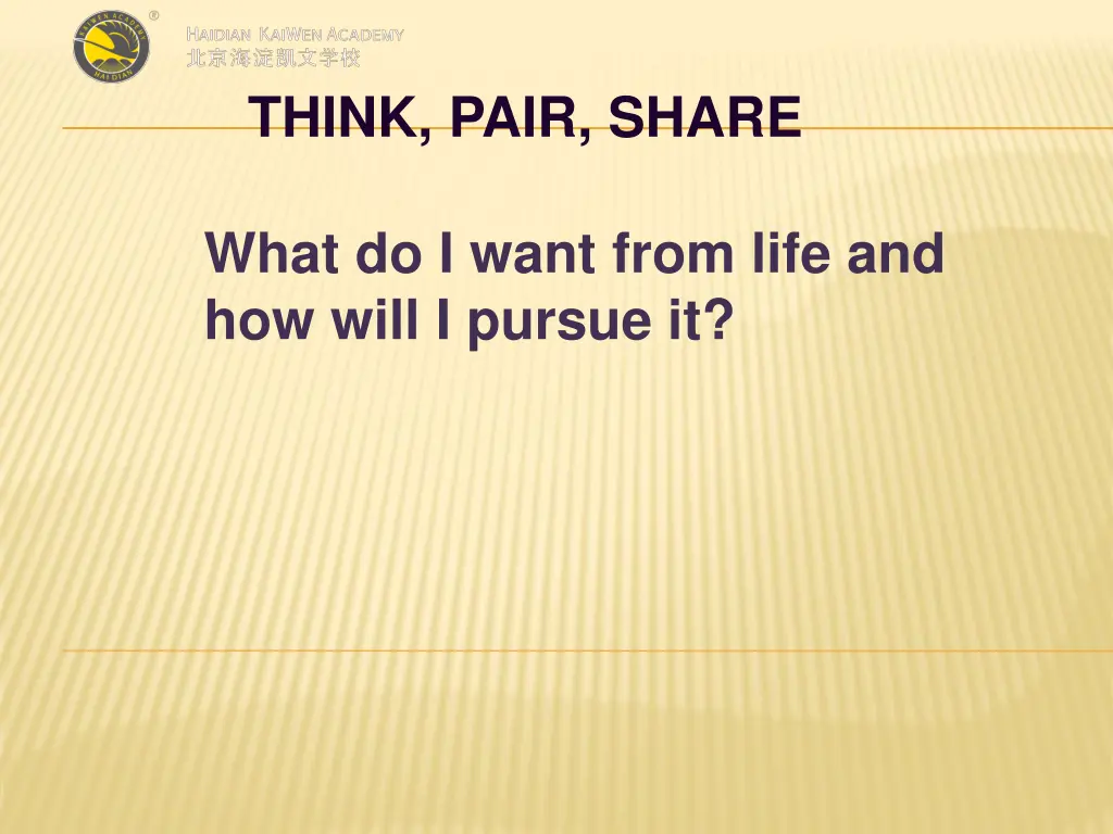 think pair share 14