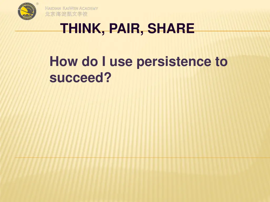 think pair share 15