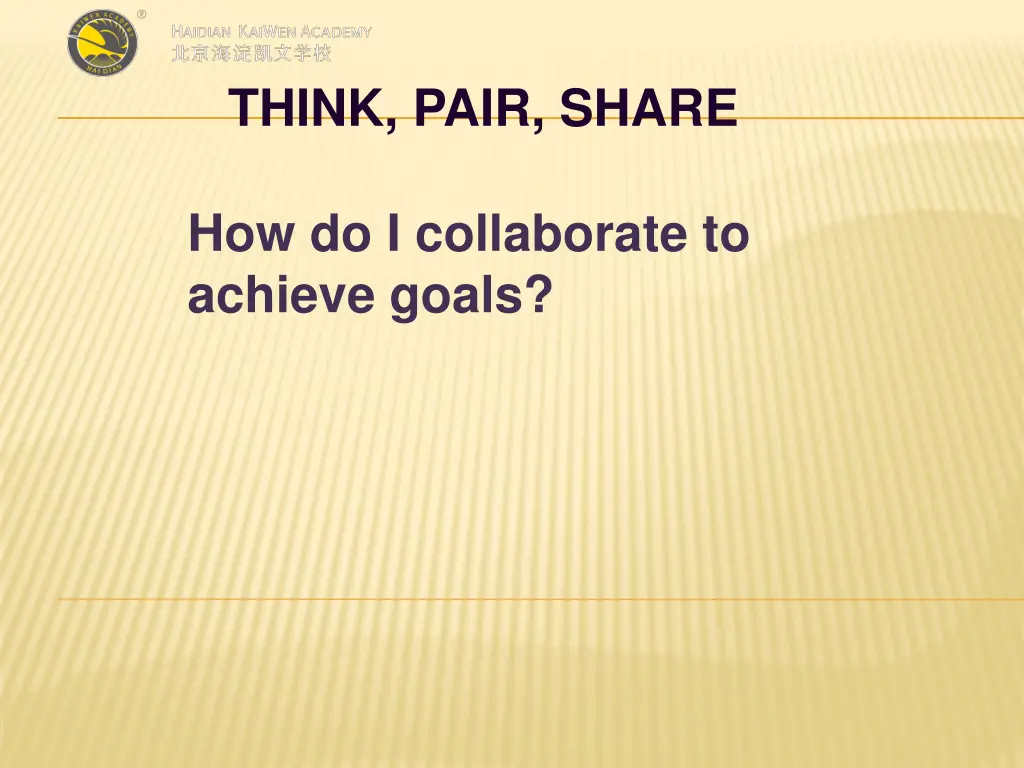 think pair share 16
