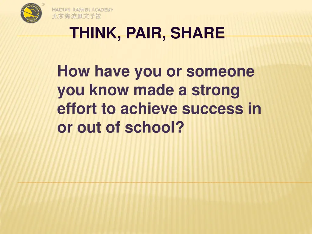 think pair share 2
