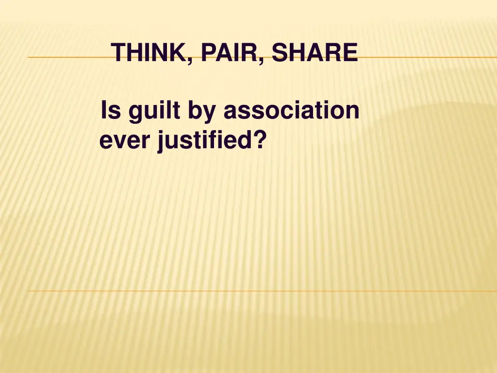 think pair share 26