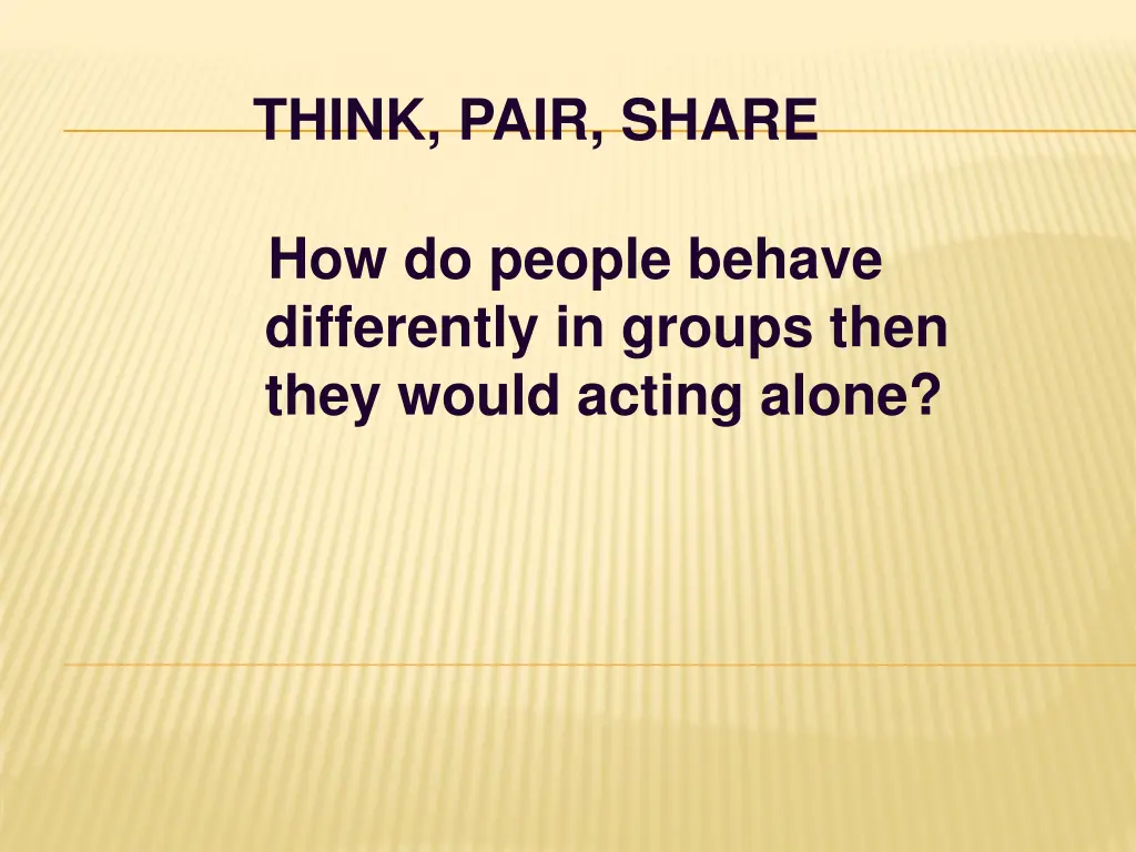 think pair share 27